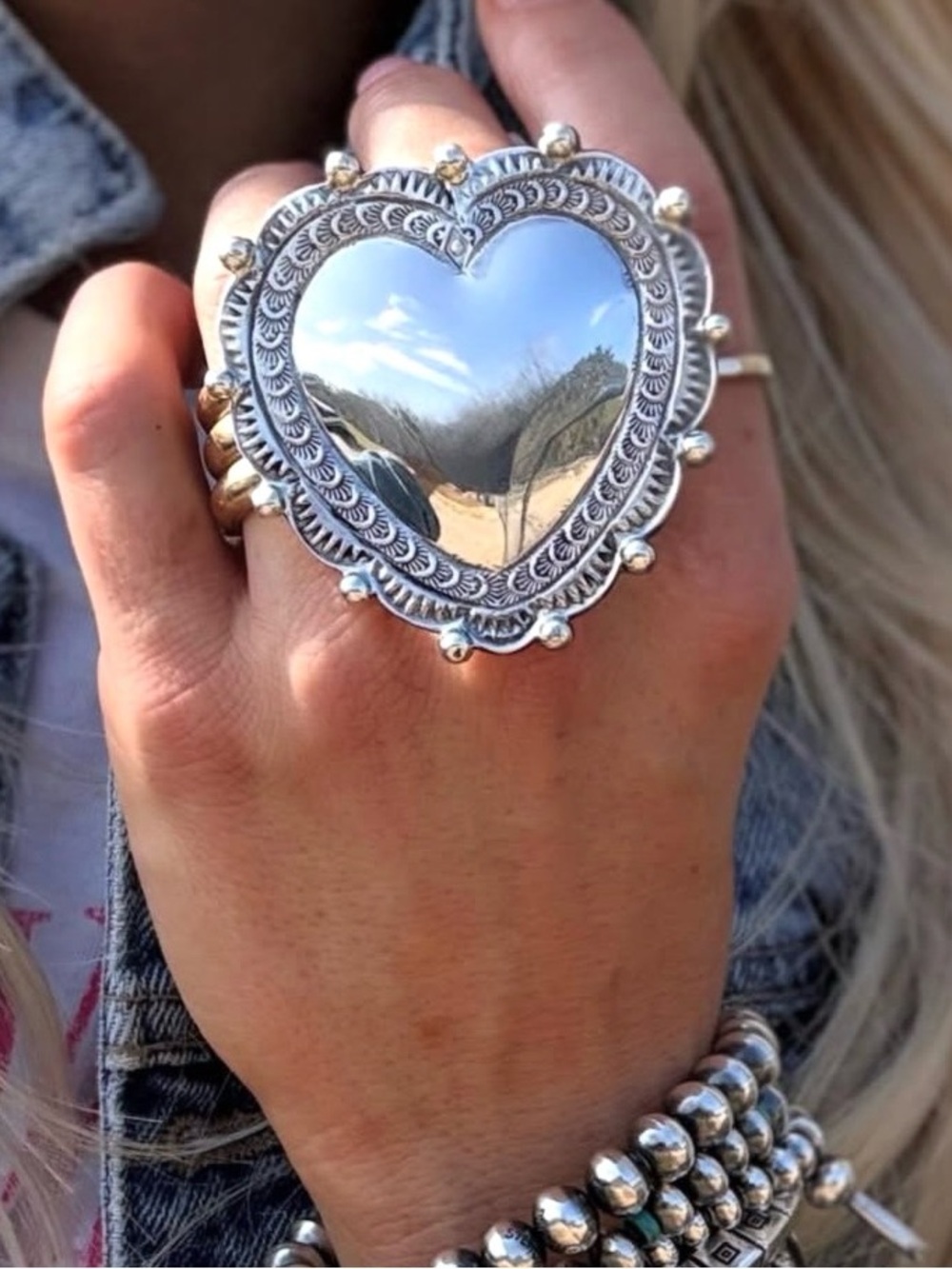 Glen Livingston Heart Ring